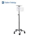 Stand Stainless Steel Medical Instrument Patient Monitor Trolley For Hospital