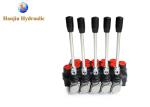 5bank Hydraulic Valve 40Liters Car Transports Monoblock Valve For Car Carrier