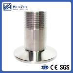 Sanitary Female Threaded Equal Pipe Fitting to 2 INCH OD 64mm Ferrule for