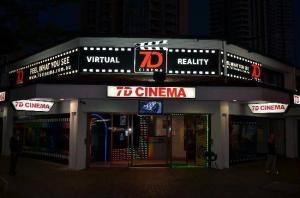 Wholesale Multi players Interactive 8D / 6D Simulator Cinema With 6 DOF Electric Platform 7d cinema from china suppliers