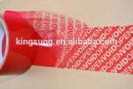 Adhesive BOPP Offer Printing Security Packaging Tape