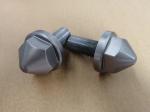 Extruder Machine Parts Vacuum Quenching Screw Tip For Fixing Shaft