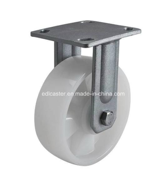 Edl Heavy Duty 6" 420kg Rigid PA Caster Wheel 7006-26 for Heavy-Duty Material