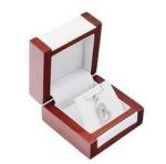 Elegant Jewelry Handmade Wooden Boxes , Solid Wood Jewelry Box With Long Lasting