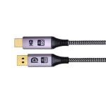 Gold Plated DisplayPort to HDMI Cable Display Port to HDMI Male Connector