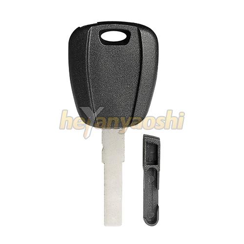 FIAT Transponder Auto Car Keys Shell Black Color SIP22 Blade For Locking Car