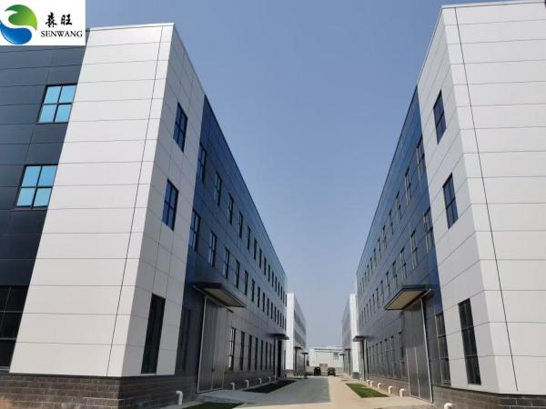 Construction Projects Structural Steel Building With Welded H Steel Beam And