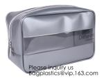 Wholesale price environmental PVC pouch Dotted Transparent Cosmetic Storage