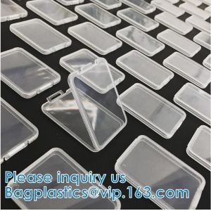 Branded Slim Shatter Container Case Clear With Your Logo, Shatter Wax Packaging,