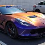 ISO 9001 Hydrophobic Chameleon Car Wrap , Anti Oxidation Car Paint Shield