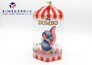 Wholesale Hexagon Shape Clear Plastic Presentation Boxes 18.4cm Height PET Plastic Box from china suppliers