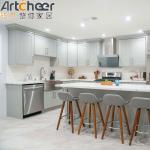 American Style Ready to Assemble White Shaker Style Modular Kitchen Cabinet