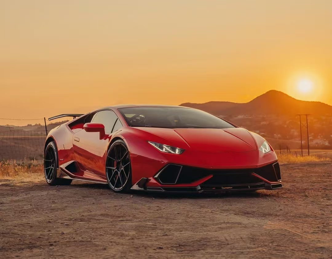 Replace Lamborghini Universal Wide Body Kits LP610 Huracan Evo Body Kit Front Lip Air Intake