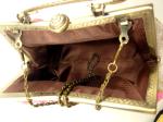 2012 handmade rose beaded ladies clutch evening bag G20428