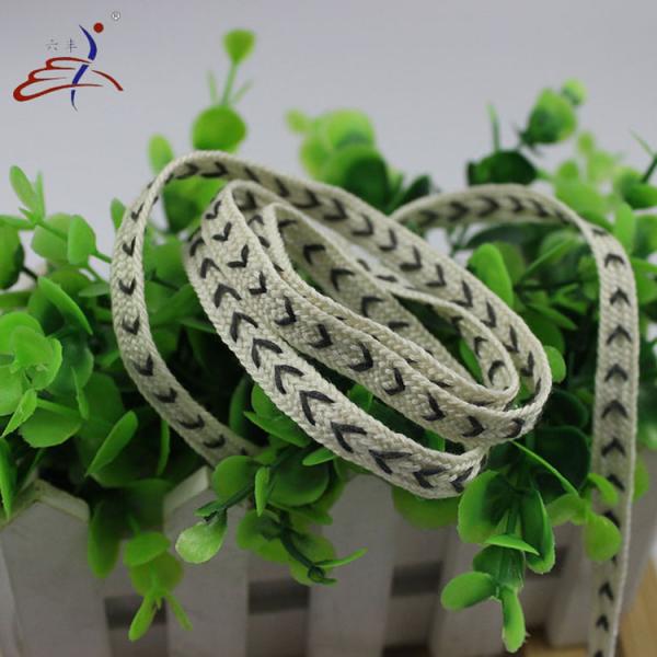 3/8 9mm 10mm Polyester Flat Braided Drawcord With Silicone Tips