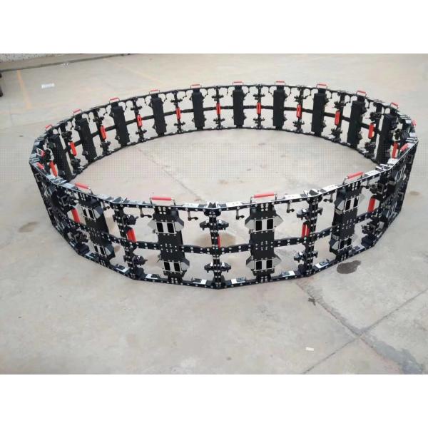 Interior Special Flexible Led Curtain Display Adjustable Curve Angle