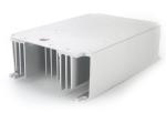 Anodized Industry Extruded Aluminum Channel Shapes , Aluminium Alloy Profile