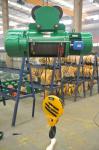Eot Crane Electric Wire Rope Hoist , Motorized Driven 1 - 5 Ton Wire Rope Hoist