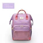 Waterproof Women Backpack Multi-function Diaper Baby Bag With USB Changing