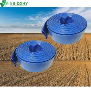 Wholesale Blue Type Flexible PVC Layflat Hose with Corrosion Resistance and High Thickness from china suppliers
