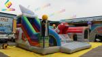 Kids Amusement Castle Inflatable Play Park For Outdoor / Indoor Promotion