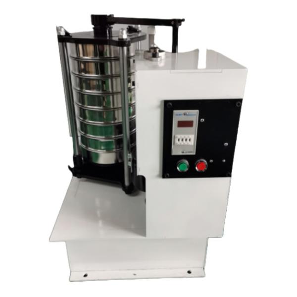 7 Layers Tapping Vibrating Screen Machine GB/T7702.2 Rotation Stroke 25mm 1400r/Min