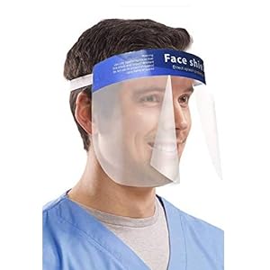 Reusable Face Shields With Eye Shield Recycled After Disinfection Salon Face Shields Ultra Clear Protective