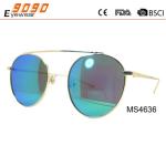 New arrival and hot sale of metal sunglasses, UV 400 Protection Lens