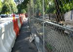 Aluminum Magnesium Alloy Wires 6'X10' Construction Temporary Metal Fence Panels