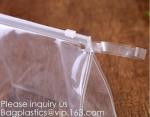 Stationery Document Bag Zipper /Zip lockk Bags Standup Flat Bottom Bag Blister