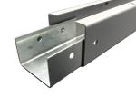 Light Duty Q235B Stainless Steel Cable Trunking Ss316 Electrical Trunking Metal