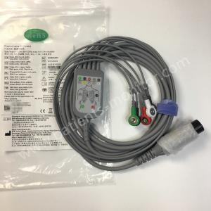 Wholesale EDAN ECG Cable 5 Lead 6 Pin Defib Snap AHA Reusable 3.4M REF EC05DAS061 IPN 01.57.471472 MPN 01.57.471472016 from china suppliers