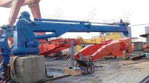 Wholesale Telescopic Used Hydraulic Marine Crane Design for sale Marine Ship Deck Crane from china suppliers