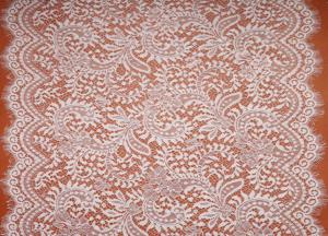 Wholesale eyelash lace border/lace edged lace/black/white off lace from china suppliers