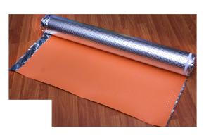 Wholesale Silver Film Coating IXPE Foam Roll 60kg/M3 Sound Absorbing Underlayment 2mm from china suppliers
