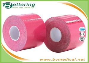 Wholesale Kinesiology Tape Kinesio Tape 5cm x 5m Waterproof Pure Cotton,Sports Safety Muscle Tape Pink Colour from china suppliers