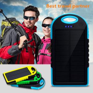China 10000mAh waterproof solar charger for samsung S5 on sale