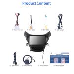 Tpms Dvr Rearview Camera Hyundai Touch Screen Radio For HYUNDAI ELANTRA 2012