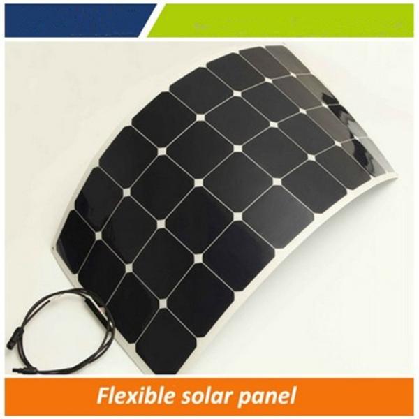 180watt semi flexible solar panel, 3mm thickness solar panel flexible, bendable