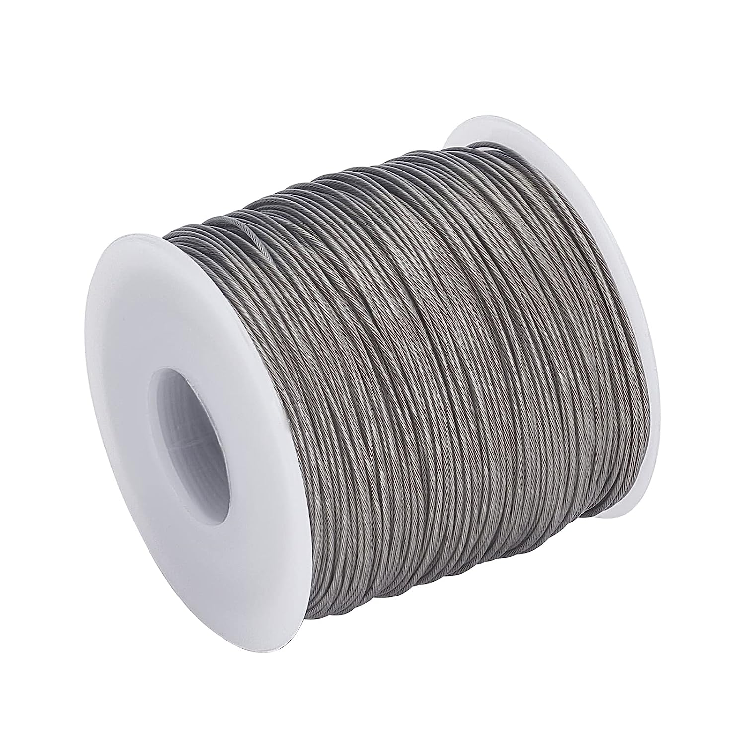 200fts 304 Stainless Steel Cable Wire Rope Strength Cable for Clothes Line Wires Outdoor Yard Craft Trellis Wire 0.8mm