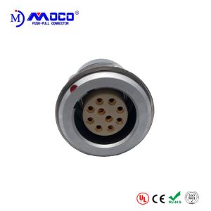 Wholesale 1B 10 Pins Receptacle Circular Push Pull Connectors from china suppliers