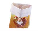 Customized Size Woven Polypropylene Feed Bags Of Cattle Food Side Gusset