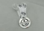 Half Marathon Ribbon Medals Gold Plating For Bowling Game