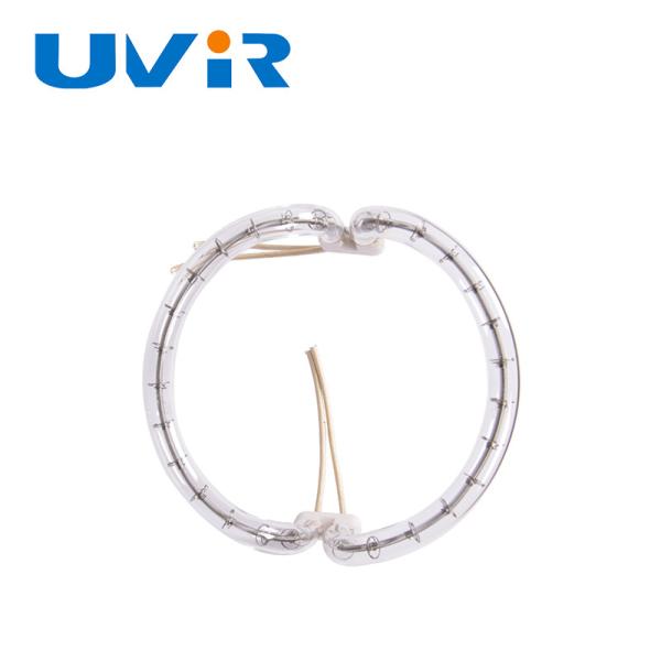 150-6000w 3d Shaped Single Tube Clear Infrared Heating Element Tube For