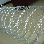 hot dipped Anti Intrusion Concertina Razor Barbed Wire For Fence Waterproof