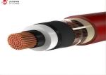 Single Core Medium Voltage Unarmoured Power Cable CU/XLPE/PVC 3.6/6kV To 26/35kV