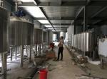 5000L SS304 Micro Beer Brewing Equipment Electrical Steam Heating