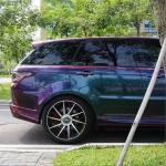 Anti UV Chameleon PET Vinyl Film Wrap Moistureproof Multipurpose