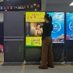 43"50"55"65 Inch Indoor Floor Standing Lcd Display Touch Screen Kiosk Advertisin