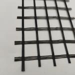 50-200m Length Fiberglass Biaxial Geogrid for Roadbeds and Slope Protection